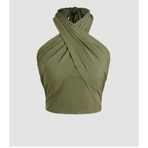 Cross Halter Top